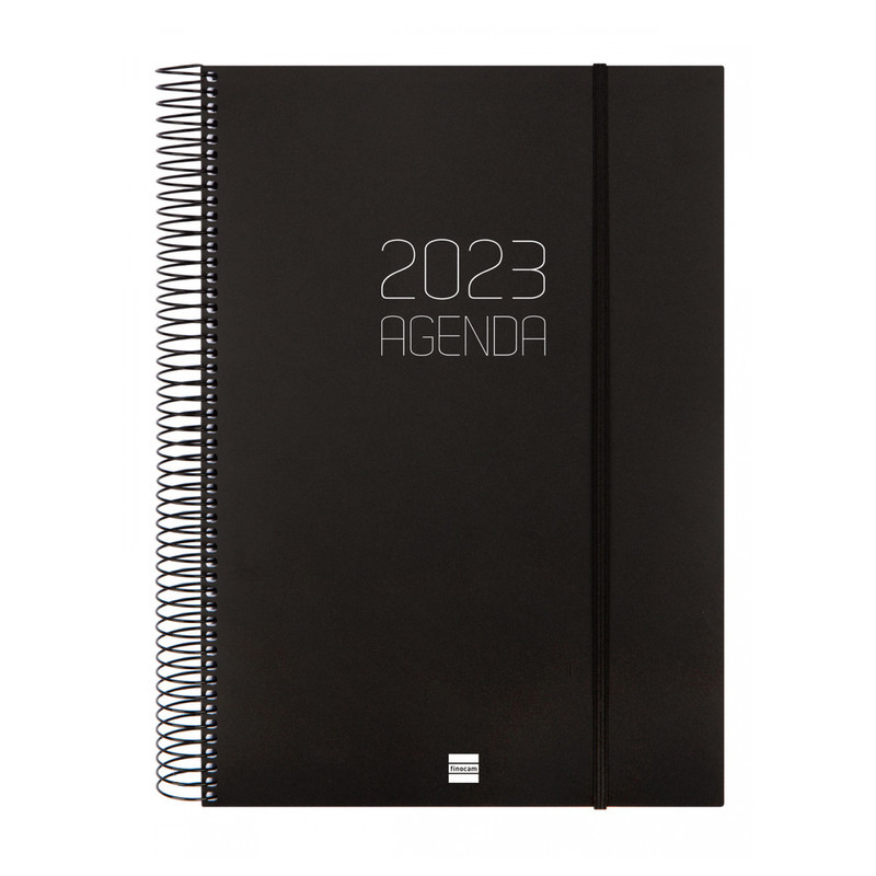 AGENDA ANUAL OPAQUE E40 1DP 2023 NEGRO+ E40 - 210*297 742926023 FINOCAM23