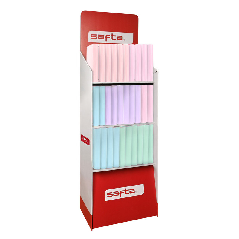 CONTENIDO EXPOSITOR 941 PAPELERIA SAFTA SURT.1 SAFTA26 522301941 190X60 UNIDAD