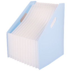 BASTIDOR FUELLE SOBREMESA PLASTICO DELI TRIANGULAR PASTEL 3 COL SURTIDOS EB41102