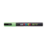 MARCADOR UNI-BALL POSCA PC-3M PUNTA REDONDA 0,9-1,3MM VERDE CLARO -5-