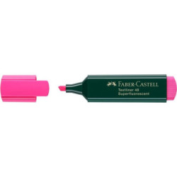 MARCD.FLUOR FABER-CASTELL TEXTLINER 48 ROSA C/10U