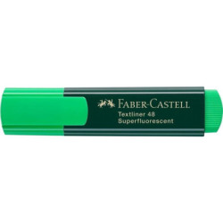 MARCD.FLUOR FABER-CASTELL TEXTLINER 48 VERDE C/10U