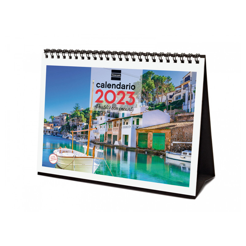 CALENDARIO SOBREMESA 2023 PUEBLOS ENCANTO+ S - 210*150 780324223 FINOCAM23