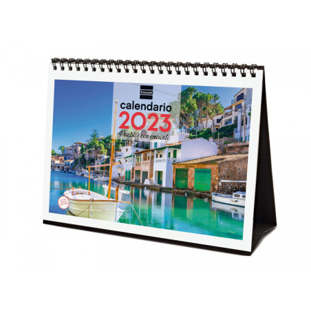 CALENDARIO SOBREMESA 2023 PUEBLOS ENCANTO+ S - 210*150 780324223 FINOCAM23