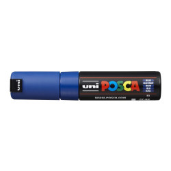 MARCADOR UNI-BALL POSCA PC-8K BISEL GRUESO 8MM AZUL -33-