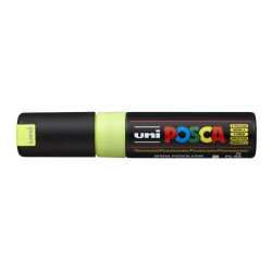 MARCADOR UNI-BALL POSCA PC-8K BISEL GRUESO 8MM FLUOR AMARILLO -F2-