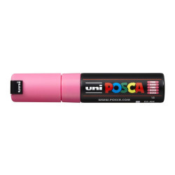 MARCADOR UNI-BALL POSCA PC-8K BISEL GRUESO 8MM ROSA -13-