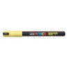 MARCADOR UNI-BALL POSCA PC-1MR PUNTA EXTRA FINA 0,7MM AMARILLO UNIDAD -2-
