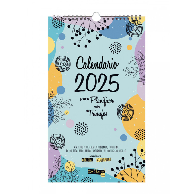 AGENDA ANUAL FINOCAM25 CAL.PARED TALKUAL ESC.BASIC 2025+ 785120025