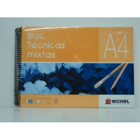 BLOC PAPEL MCH TECNICAS MIXTAS A-4 21*29,7 300G BLOC 30H REF.801 ^