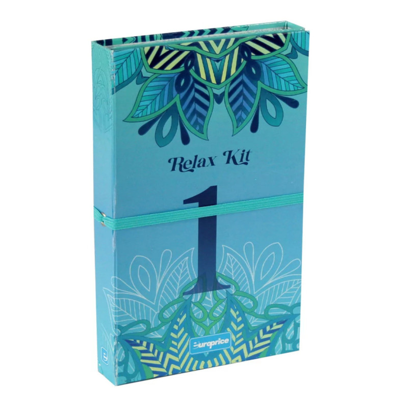JUEGO CUADERNO PINTACOLOR EUROPRICE + LAPICES RELAX KIT PIA2641 2MOD