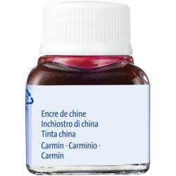TINTA CHINA PELIKAN 523 FRASCO CARMIN Nº2