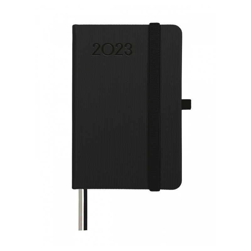 AGENDA ANUAL TEXTURA M2 SVH 2023 NEGRO+ M2 - 82*127 881726023 FINOCAM23