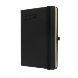 AGENDA ANUAL FINOCAM24 TEXTURA M4 1DP 2024 NEGRO+ M4 118*168 881786024