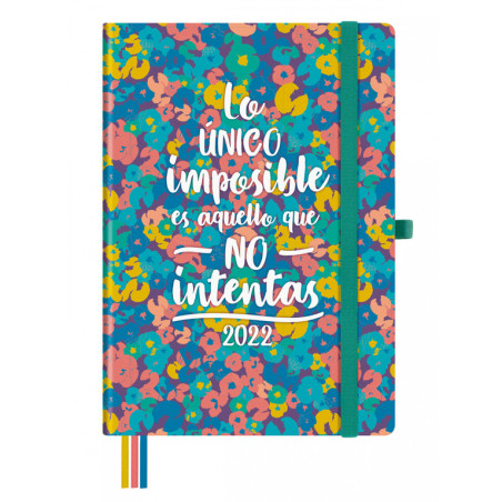 AGENDA ENCUADERNADA ANUAL DESIGN MA5 SVV 2022 IMPOSIBLE+ FINOCAM22 882323222