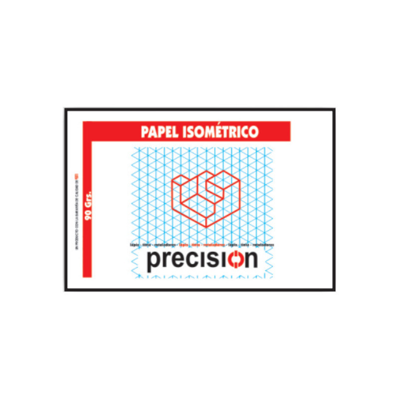 BLOC DIBUJO ISOMETRICO PRECISION A-4 50H 80G