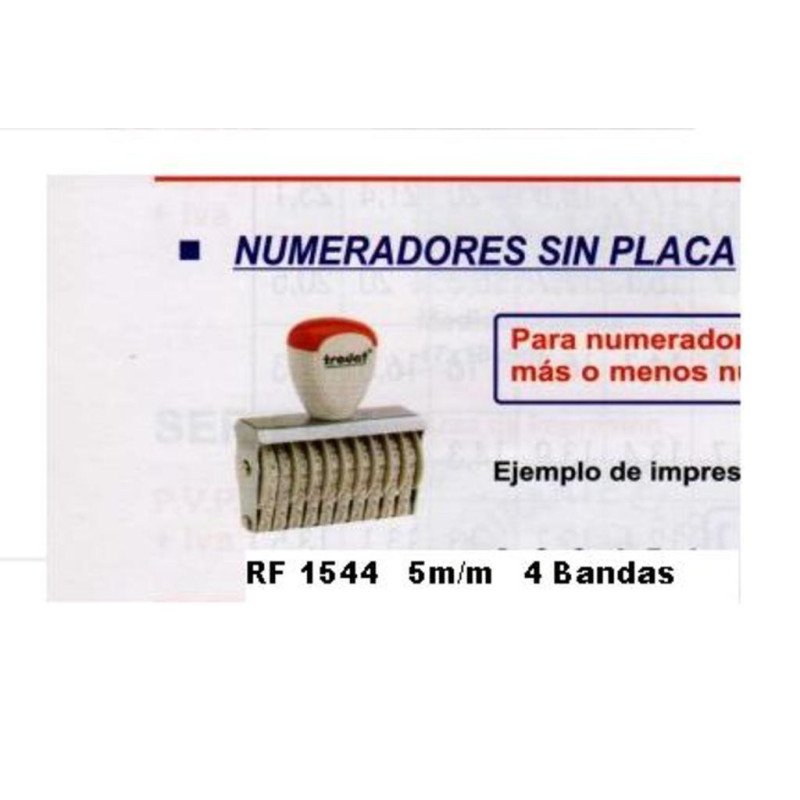 NUMERADOR  4 MM  4 BANDAS REF 1544 FRAMUN