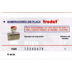 NUMERADOR  4 MM  8 BANDAS REF 1548 FRAMUN