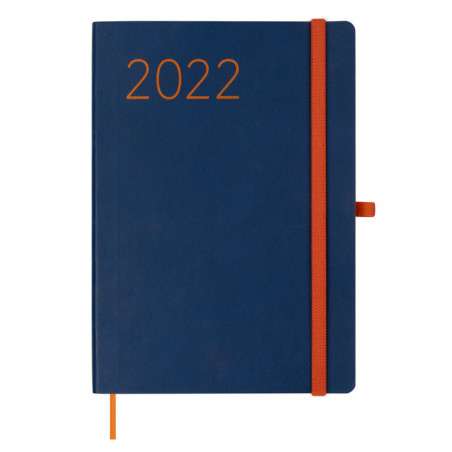 AGENDA ESPIRAL ANUAL LISA FA5 1DP 2022 AZUL+ FINOCAM22 883401022