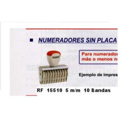 NUMERADOR  5 MM 10 BANDAS REF 15510 FRAMUN