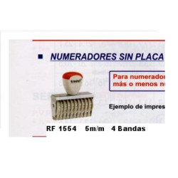 NUMERADOR  5 MM  4 BANDAS REF 1554 FRAMUN