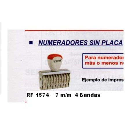 NUMERADOR  7 MM 4 BANDAS REF 1574 FRAMUN