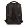 MOCHILA 2 DP 15,6" STATUS PIEL SINTETICA CHOCOLATE 015 412155 GABOL21 BUSINESS