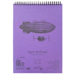 BLOC DIBUJO INGRES A-5 30H 130G 5EB-25TS/INGRES PRECISION