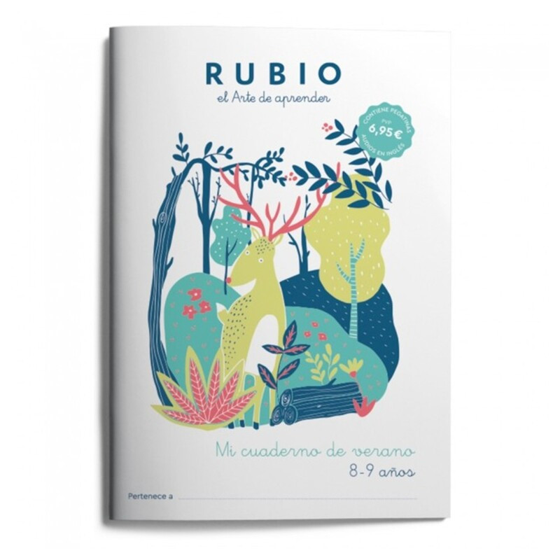 RUBIO MI CUADERNO DE VERANO 8-9 AÑOS UNIDAD ISBN 9788417427702