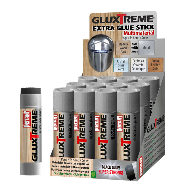 PEGAMENTO BARRA INSTANT GLUXTREME MEDIANO 20G C/12U 15971