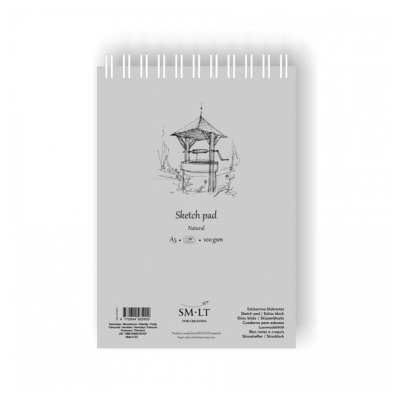 BLOC DIBUJO ESBOZO NATURAL RECICLADO A-5 70H 100G 5EB-70TS/NT PRECISION