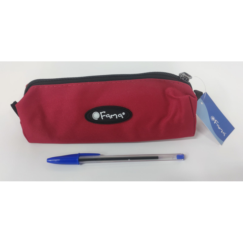 PORTATODO REDONDO SENCILLO FAMA ESCOLAR ROJO 24585VM