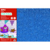 GOMA EVA PURPURINA AZUL 600X400X2MM 3 HOJAS APLI 13435