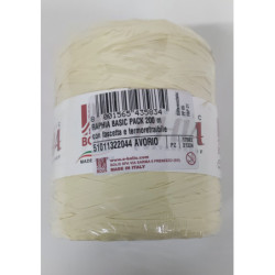 RAFIA SINTETICA FAMA 200M COLOR MARFIL 551011322044