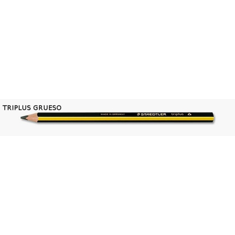 LAPIZ STAEDTLER TRIPLUS TRIANGULAR 119 DOCENA