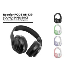 AURICULARES ALEX BOG BLUETOOTH DIADEMA BASS+ 4 COLORES AB-139