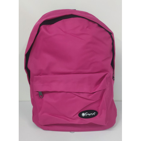 MOCHILA BASICA FAMA ESCOLAR 40CM FUCSIA 24584RC