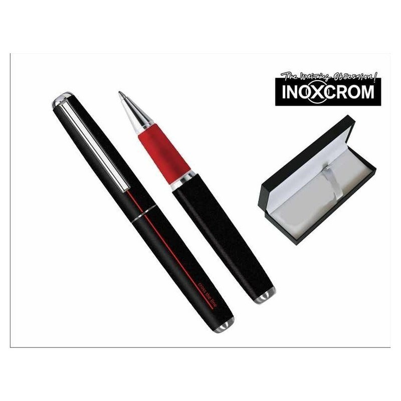 BOLIGRAFO INOXCROM YOUR LINE CROSS ROJO ESTUCHE 012542