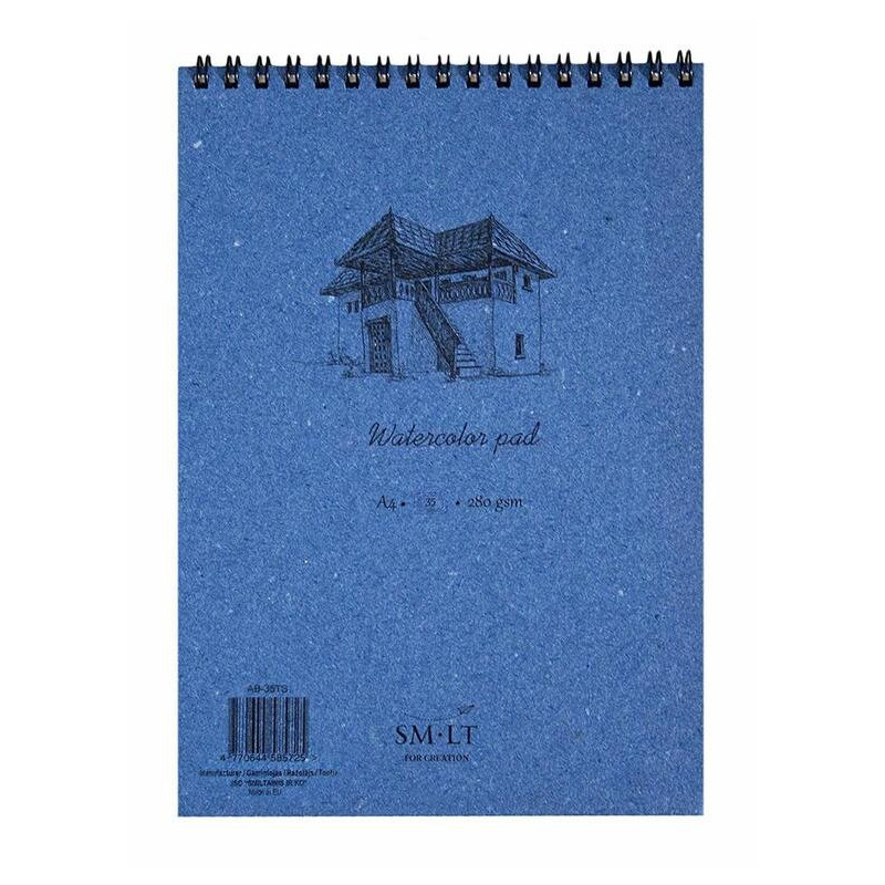 BLOC DIBUJO ESBOZO ACUARELA A-4 35H 280G GRANO FINO AB-35TS PRECISION