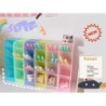 ORGANIZADOR VERTICAL 4 PISOS ESTRECHO 5 COLORES SURTIDOS KW-006 ALEX BOG