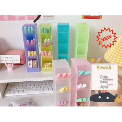ORGANIZADOR VERTICAL 4 PISOS ESTRECHO 5 COLORES SURTIDOS KW-006 ALEX BOG