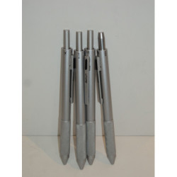 BOLIGRAFO LEBER 03.329-20 4 EN 1 ANODIZADO ALUMINIO