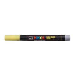 MARCADOR UNI-BALL POSCA PCF-350 PUNTA PINCEL AMARILLO -2- 146613000
