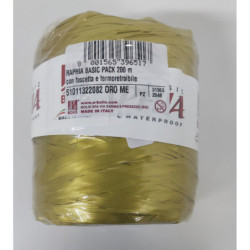 RAFIA SINTETICA FAMA 200M COLOR ORO 551011322082