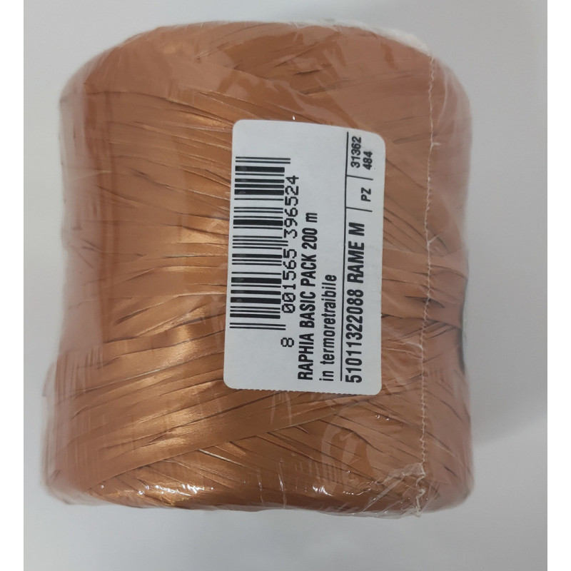 RAFIA SINTETICA FAMA 200M COLOR COBRE 551011322088