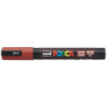 MARCADOR UNI-BALL POSCA PC-5M PUNTA REDONDA 1,8-2,5MM ROJO RUBI -56- 262543000