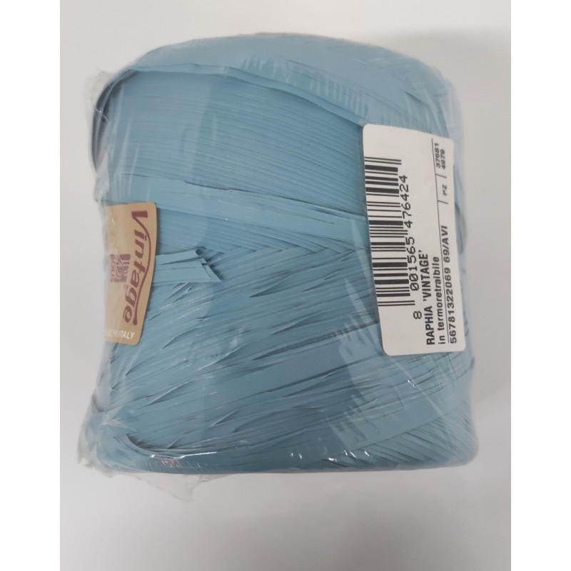 RAFIA SINTETICA FAMA 200M COLOR AZUL CENIZA 56781322069