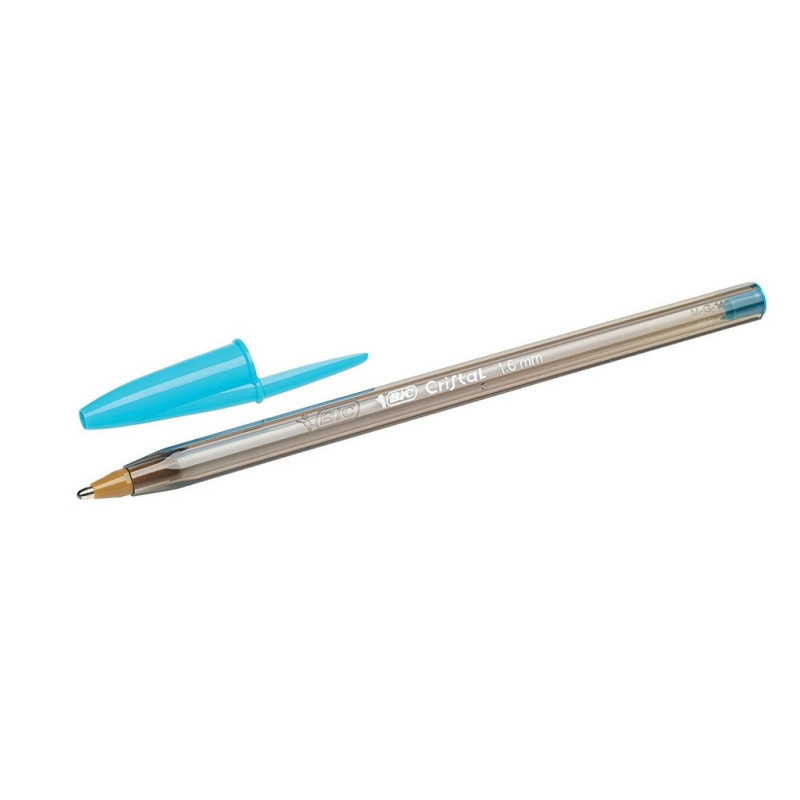 BOLIGRAFO BIC CRISTAL LARGE FASHION COLOURS TURQUESA C/20U 929074