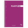 CUADERNO T PP FOLIO 100H MICROPERFORADO PACSA PLASTIPAC 90G LISO 16686