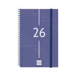 AGENDA YEAR E5 SVH 2026 AZUL+ FINOCAM26 741441026 125 X 14 X 181 MM